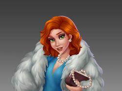 Casual character girl