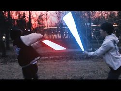 Lightsaber fight