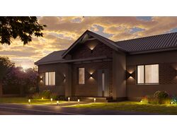   Facade design   3d Дизайн фасада.