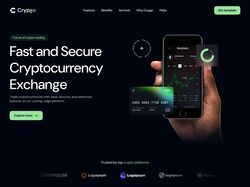 Адаптивная верстка "Crypgo"