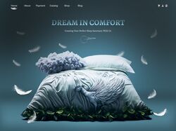 Адаптивная верстка "Bed Linen"