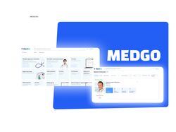 MedGO - dashboard и сайт для медицины