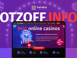 OTZOFF Online Casino Review Platform Design
