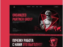 Design site - ORGANIZED PARTNER GROUP
