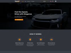 SpeedX - Веб-додаток для оренди автомобілів