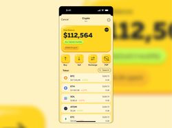 Crypto Wallet мини-приложение для Telegram (UI-дизайн)