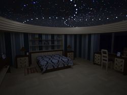 Спальня со звездным небом