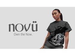 "novu" фирменный стиль и айдентика. Разработка бренда с нуля.