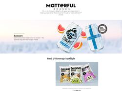Marteful - сайт с рекламой продукции