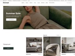 Редизайн интернет-магазина мебели BoConcept