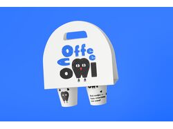 Логотип и фирменный стиль I Кофейня Coffee Owl