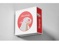 Логотип I Ветеринарная клиника для собак docdog.