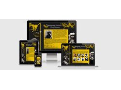 Business Card Website for a Hairdresser-Stylist