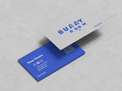 Візитна картка для зоомагазину "Bunny Boom"