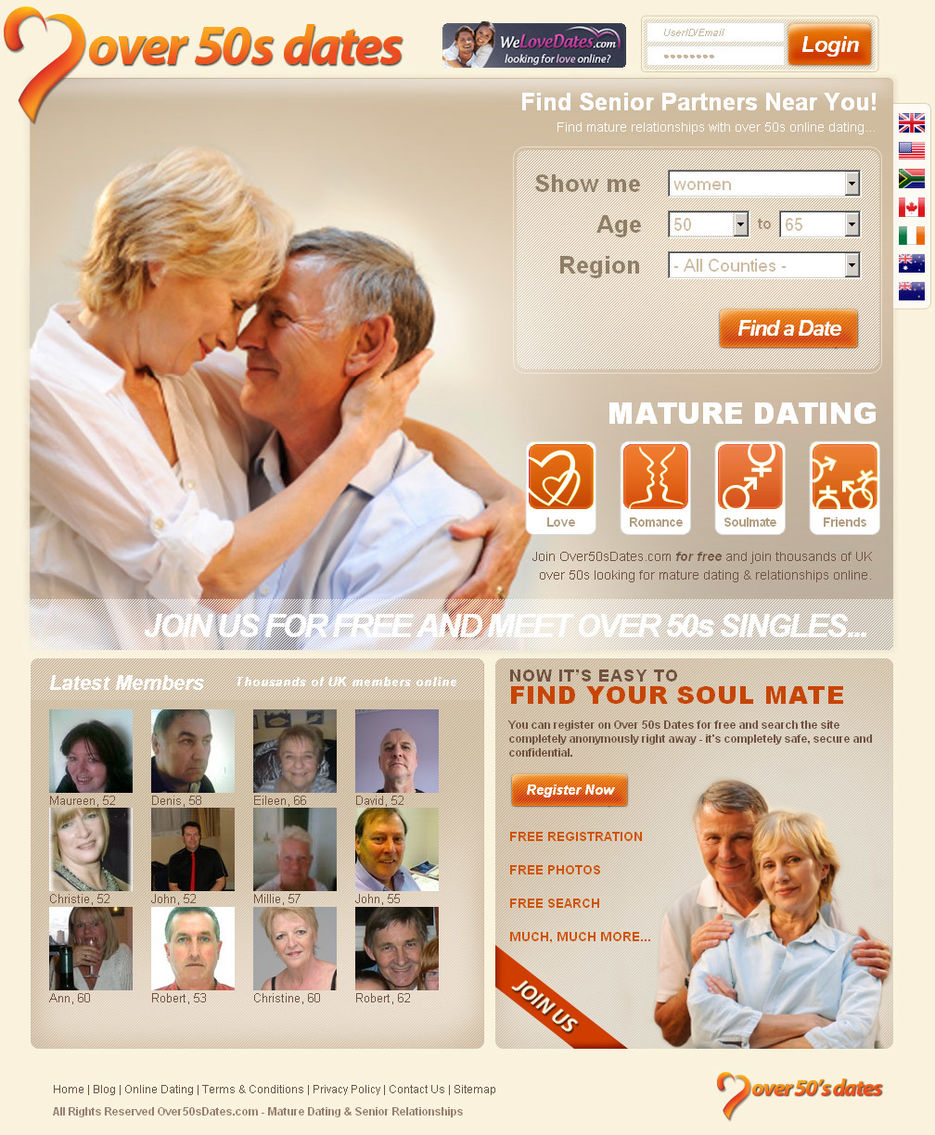 over 50 dating sites reviews