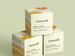 Пакування для вітамінів бренду "Immunic"