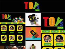 Toys market (mobile and web site design)