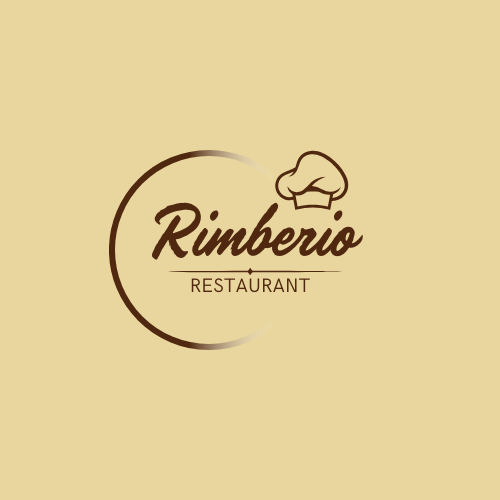 Brown Simple Circle Restaurant Logo.png