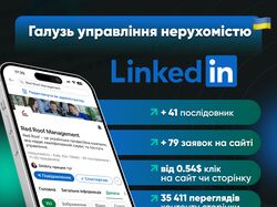 SMM: продвижение компании по управлению недвижимостью в LinkedIn