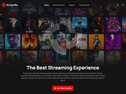 Streaming company site