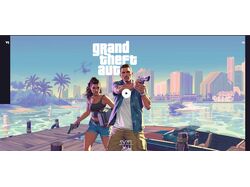 Лендинг для игры GTA VI