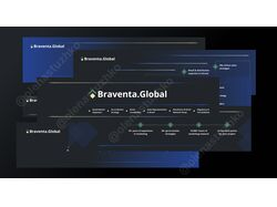 Баннеры для компании Braventa.Global
