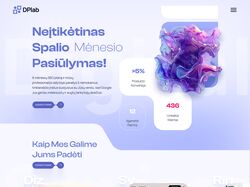 Промо сайт для дизайн агенстсва