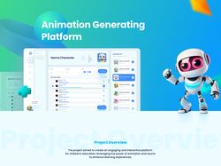 Платформа по игровой герерации мультфильмов