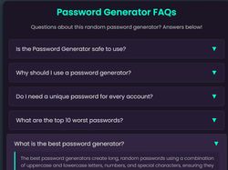 вебсайт KRYPTON Password генератор паролей (JS, React, NestJS)