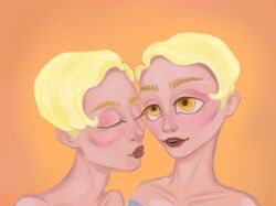 two girls