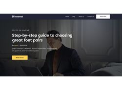 Интеграция верстки блога на CMS Word Press