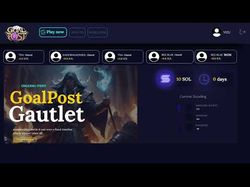 Анимация стартовой страницы для игры