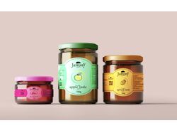 Фруктові джеми від компанії "Jammy"