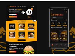 Burgeria Web Design