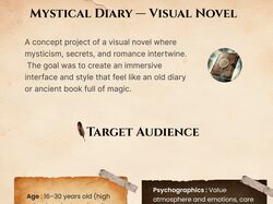 Mystical Diary  мобільна візуальна новела