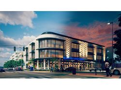 Hotel 3d visualisation. Визуализация отеля