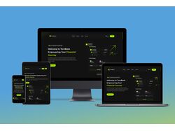 Верстка сайту "TurnBank" на React