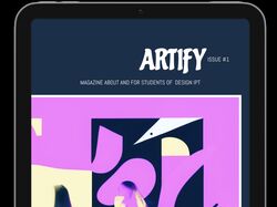 Верстка электронного журнала - версия для айпад