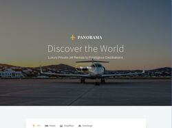 Дизайн сайта бронирование билетов