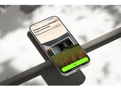 Дизайн мобильного приложения по аренде коттеджей