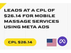 Mobile massage | META Ads Setup & Management / US