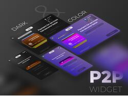 P2P * Widget * UX/UI