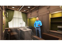 дизайн интерьера небольшого рабочего кабинета