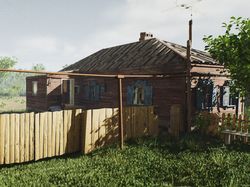 Старый дом в деревне