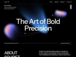 Адаптивная верстка landingPage Schrift