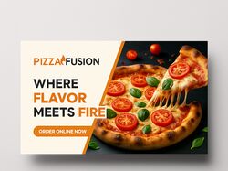 Дизайн флаєра для піцерії