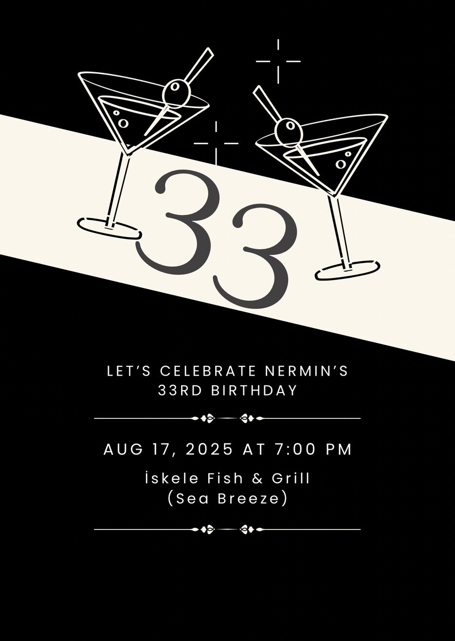 Brown and white 60th birthday invitation card.png