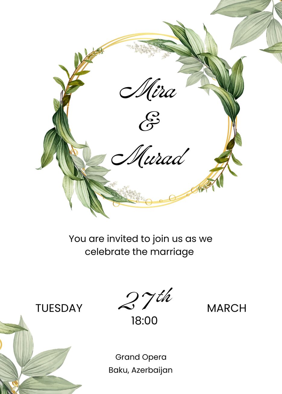 Green And White Floral Wedding Invitation.png
