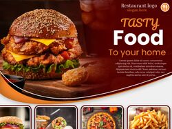 Флаер для ресторана