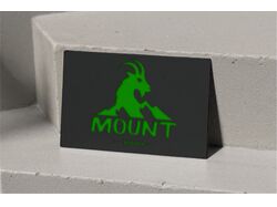 Логотип для компаніі яка пропонує послуги гірського кемпінгу